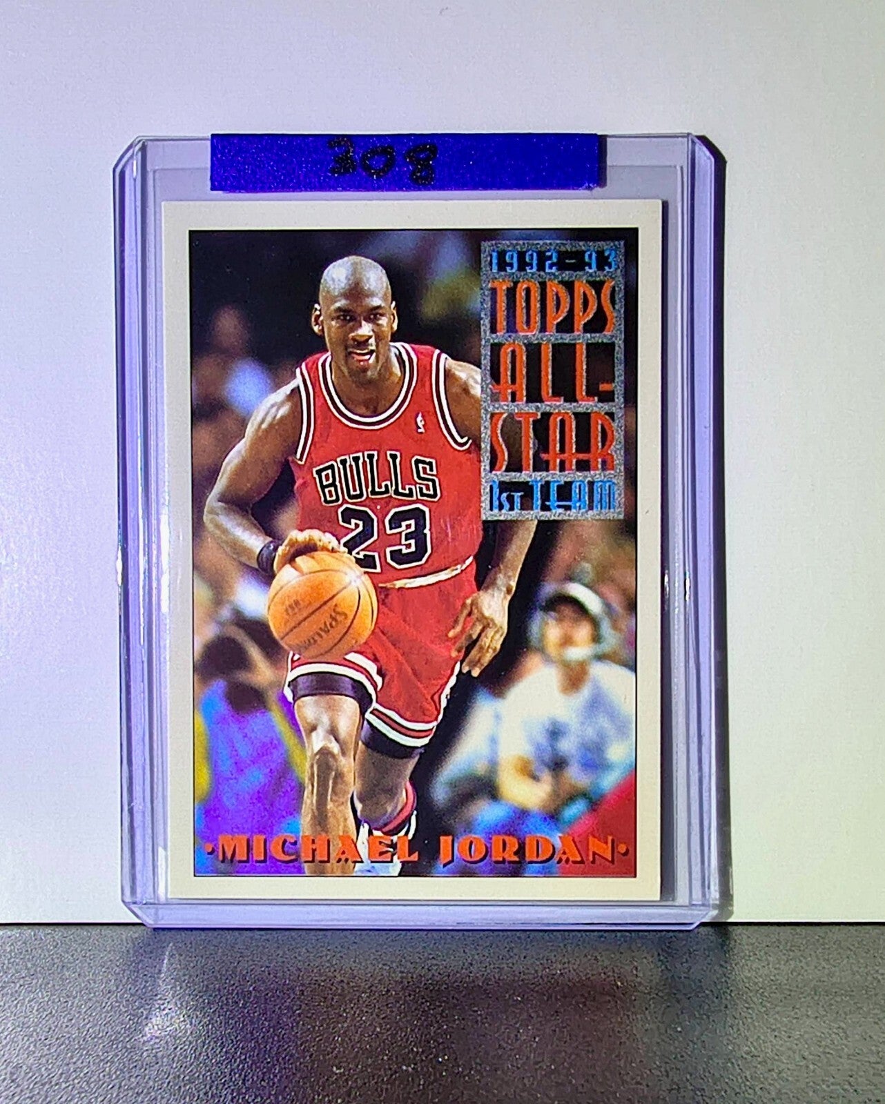 Michael Jordan 1993-94 Topps All-Star #101 Basketball Card Chicago Bulls