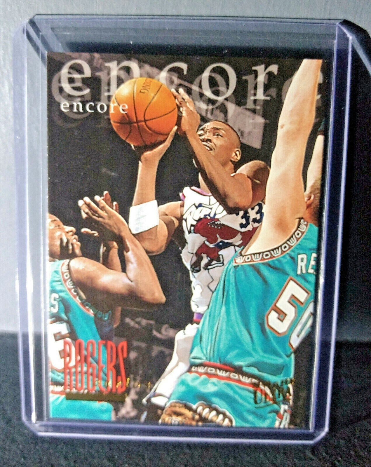 1995-96 Carlos Rogers #338 Ultra Encore Basketball Card 