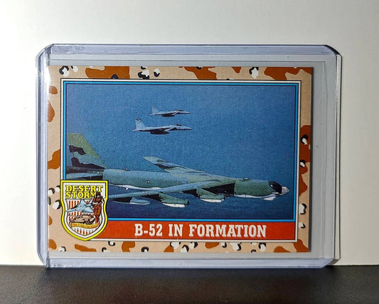 B-52 in Formation 1991 Topps Desert Storm #135 Card