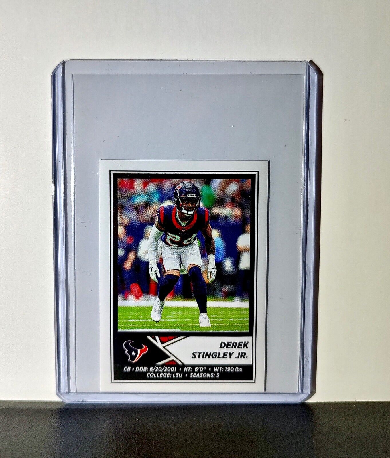 Derek Stingley Jr. 2024 Panini NFL Sticker #182 Houston Texans