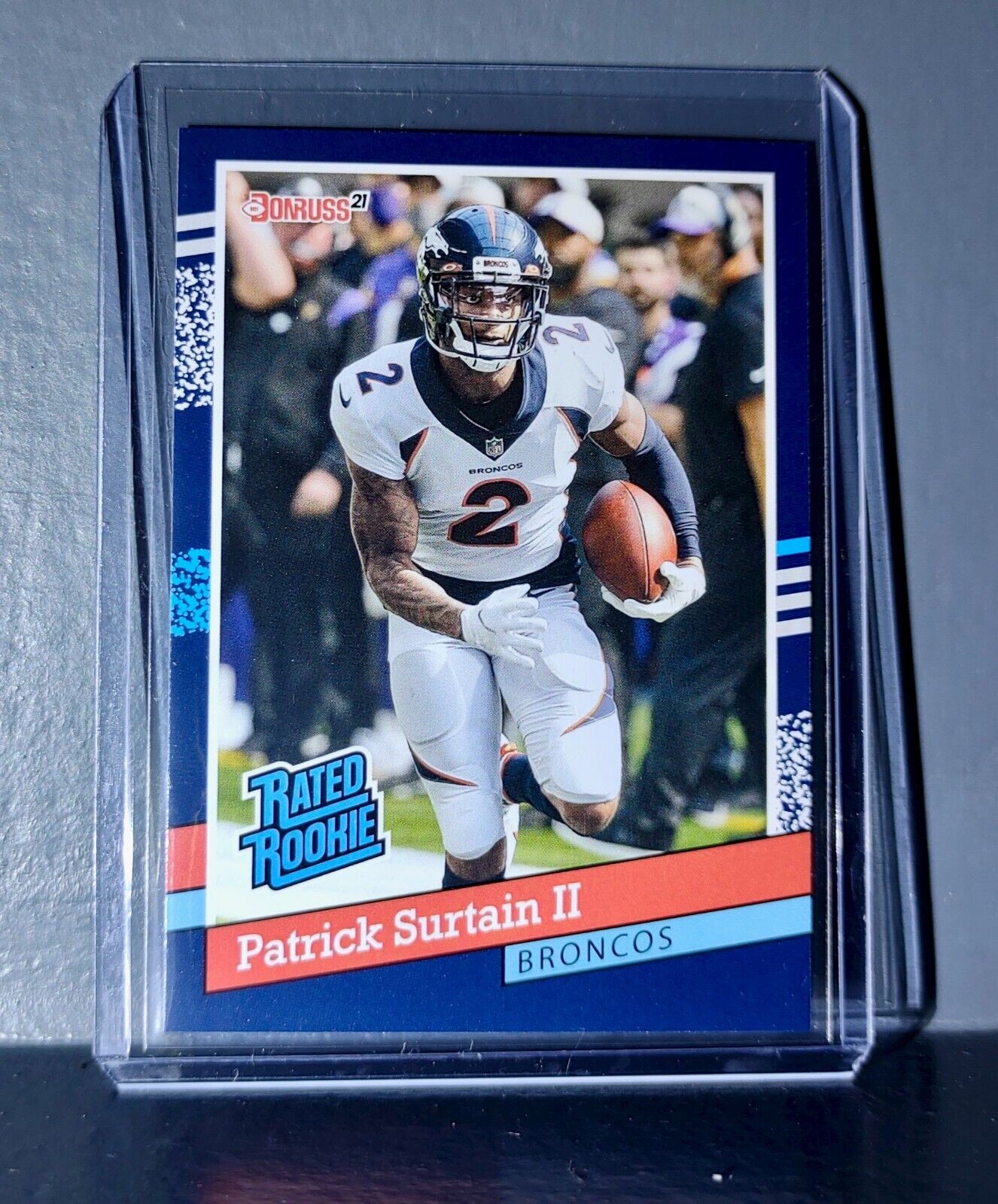 Patrick Surtain II 2021 Panini NFL Rated Rookie Retro #38 Rookie Card 1/2231