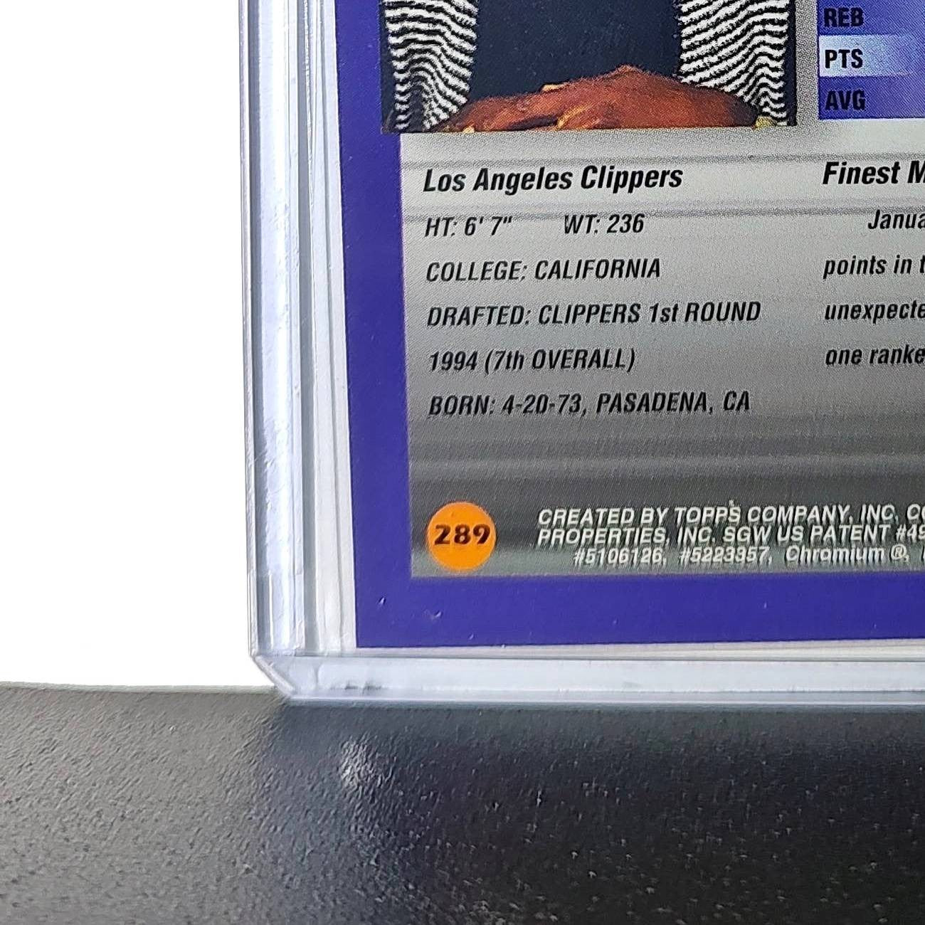 Lamond Murray Rookie 1994-95 Topps Finest #289 Card
