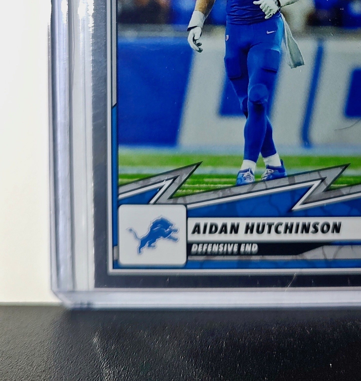 Aidan Hutchinson 2025 Panini NFL #39 Foil Sticker Card Detroit Lions