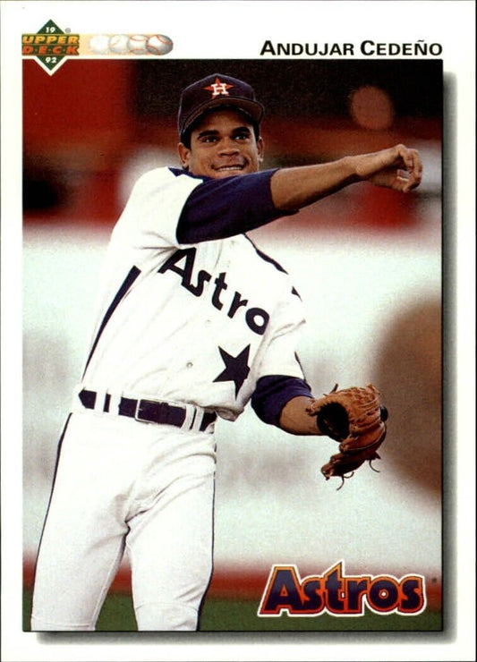 Andujar Cedeno 1992 Upper Deck MLB #257 Baseball Card Houston Astros