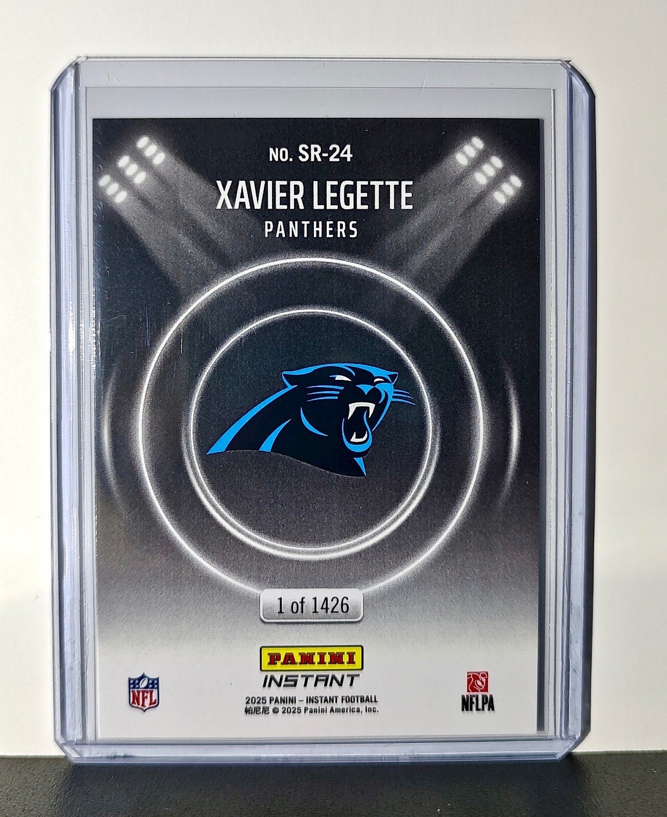 Xavier Legette Rookie 2024 Panini Spotlight Rookies NFL #24 Panthers 1 of 1426