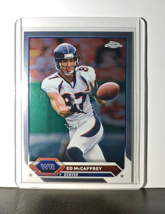 Ed McCaffrey 2023 Topps Chrome NFL #42 Card Denver Broncos