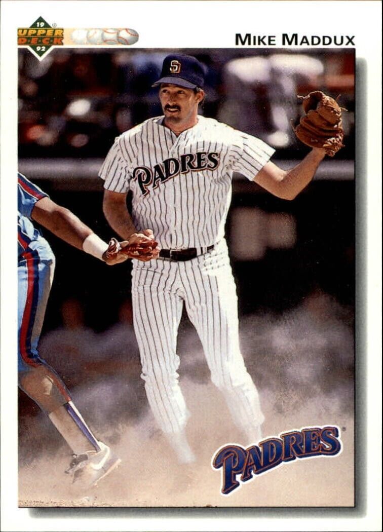 Mike Maddux 1992 Upper Deck MLB #330 Baseball Card San Diego Padres