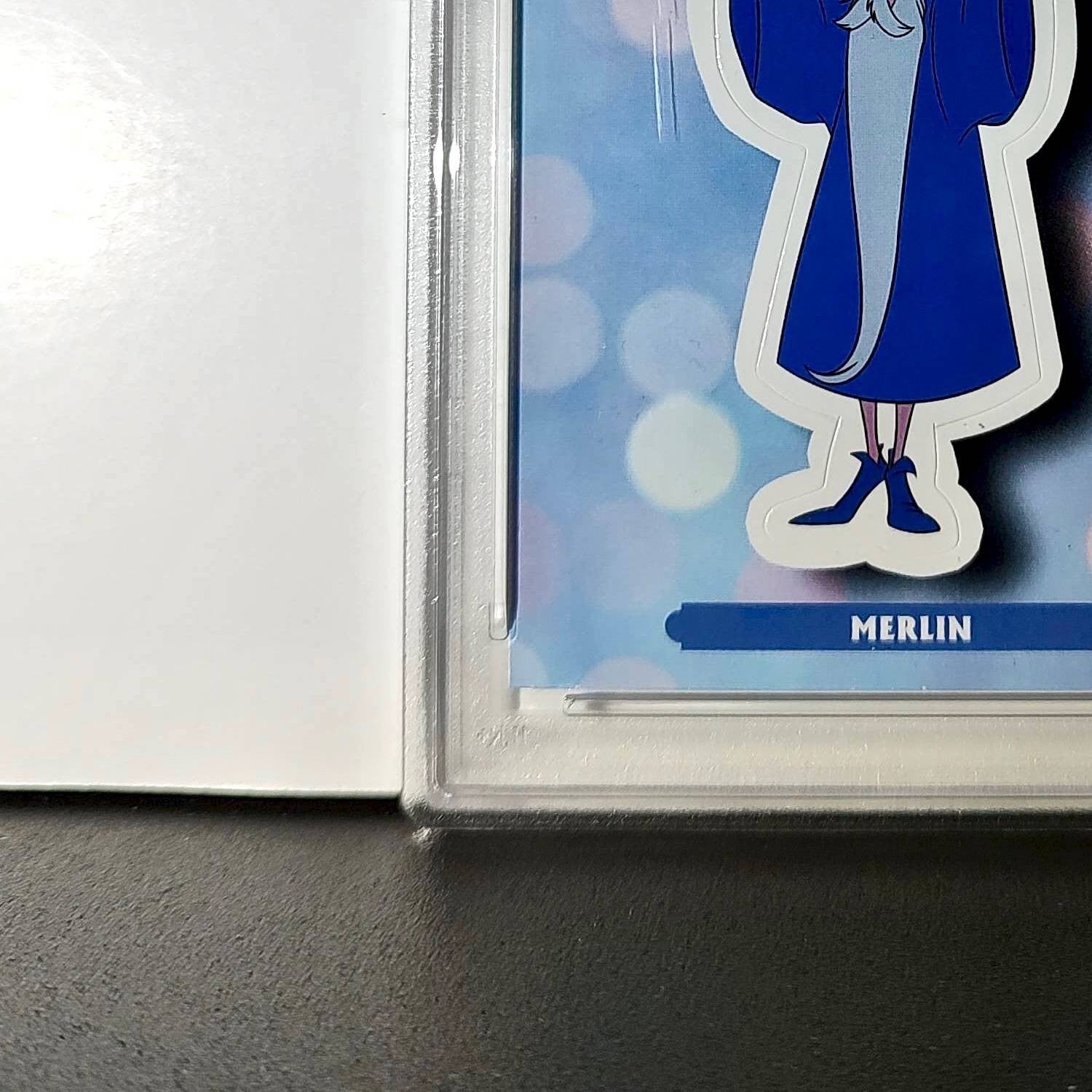 Merlin 2025 Topps Disney #ES-11 Enchanted Sticker Card PSA 8
