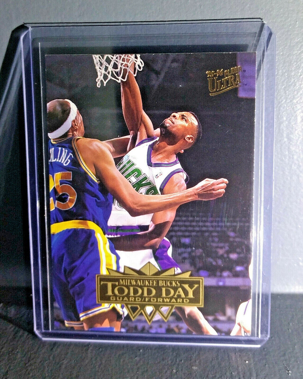 1995-96 Todd Day Fleer Ultra #102 Basketball Card