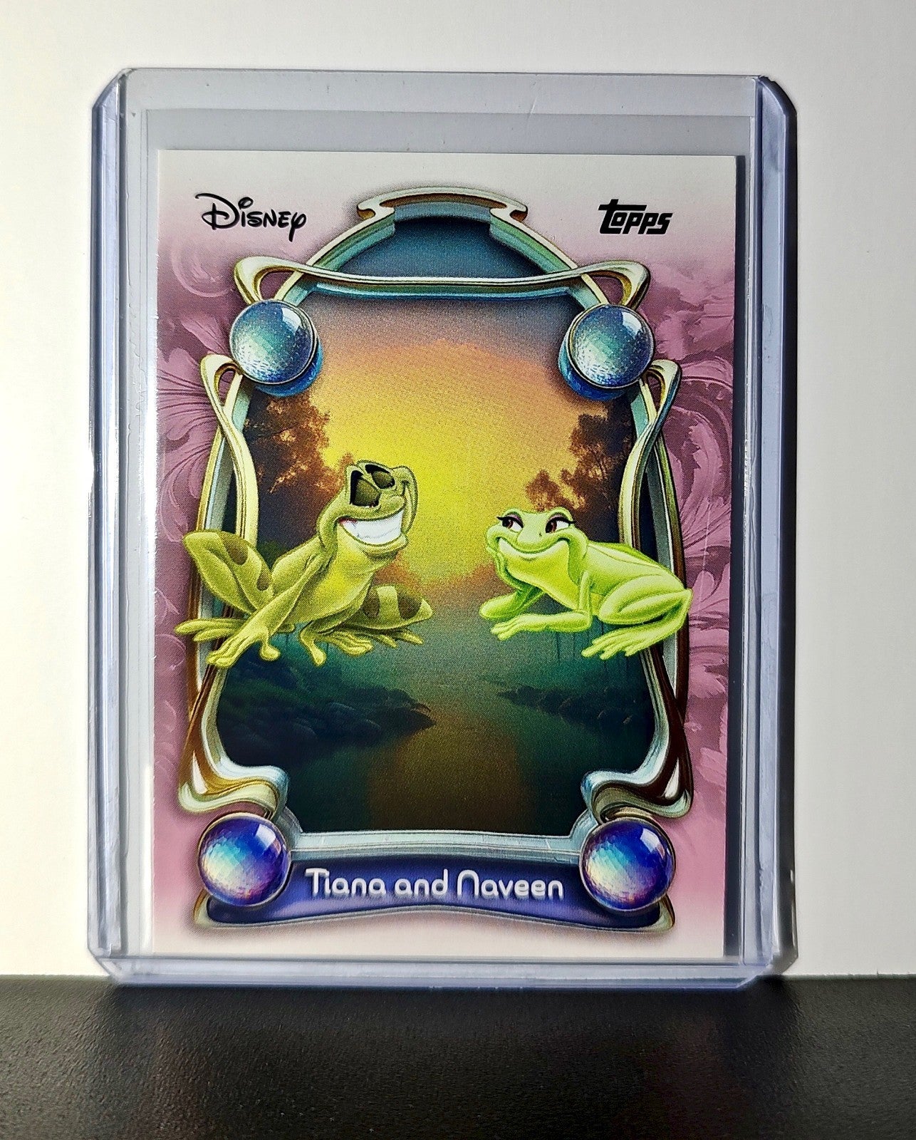 Tiana and Naveen 2025 Topps Disney Wonder #72 Card The Princess and the Frog