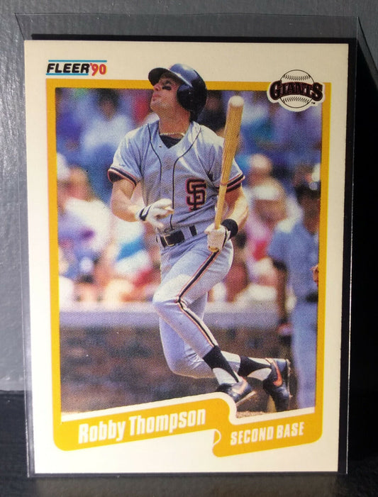 1990 Robby Thompson Fleer Baseball Card #73