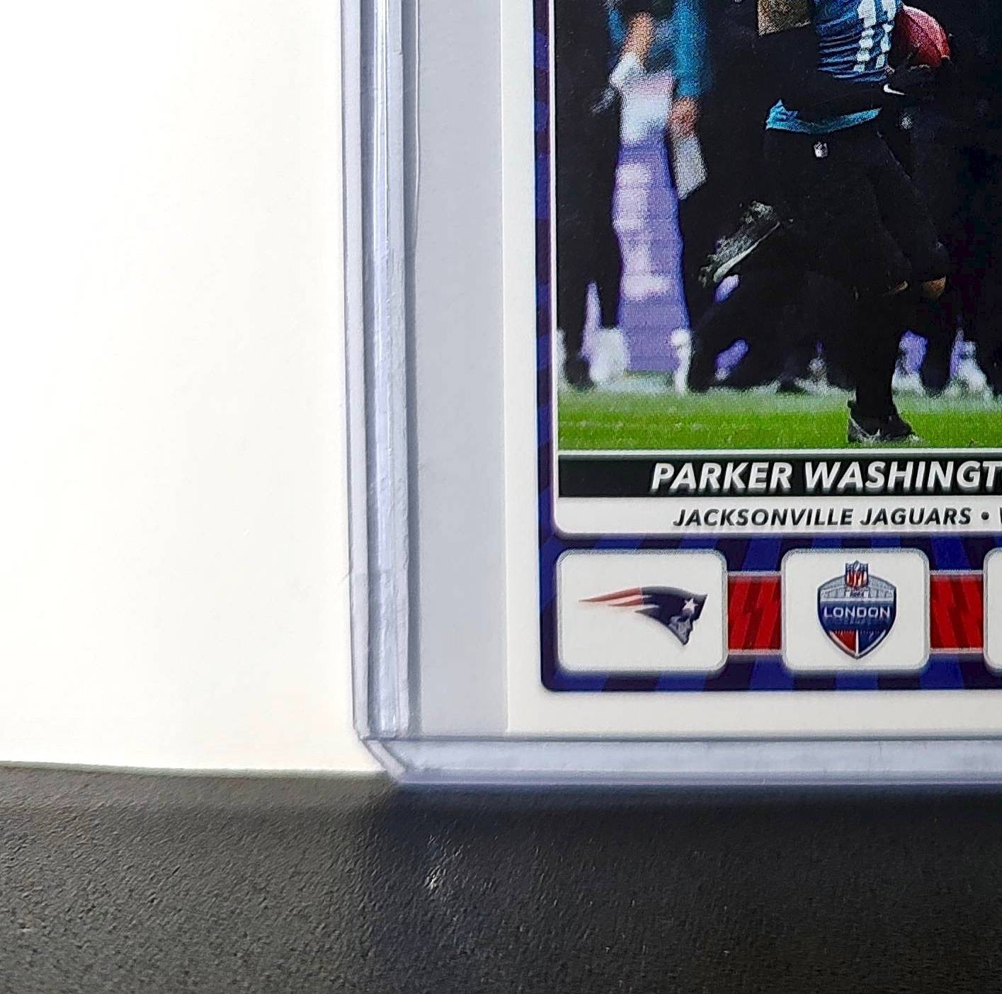 Parker Washington 2025 Panini NFL #15 London Games Sticker