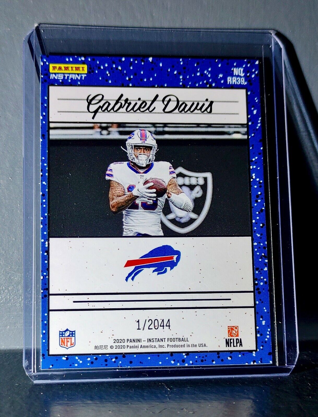 Gabriel Davis 2020 Panini NFL Rated Rookie Retro #39 Rookie Football Card 1/2044