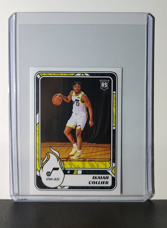 Isaiah Collier Rookie 2024-25 Panini NBA #484 Sticker Card Utah Jazz