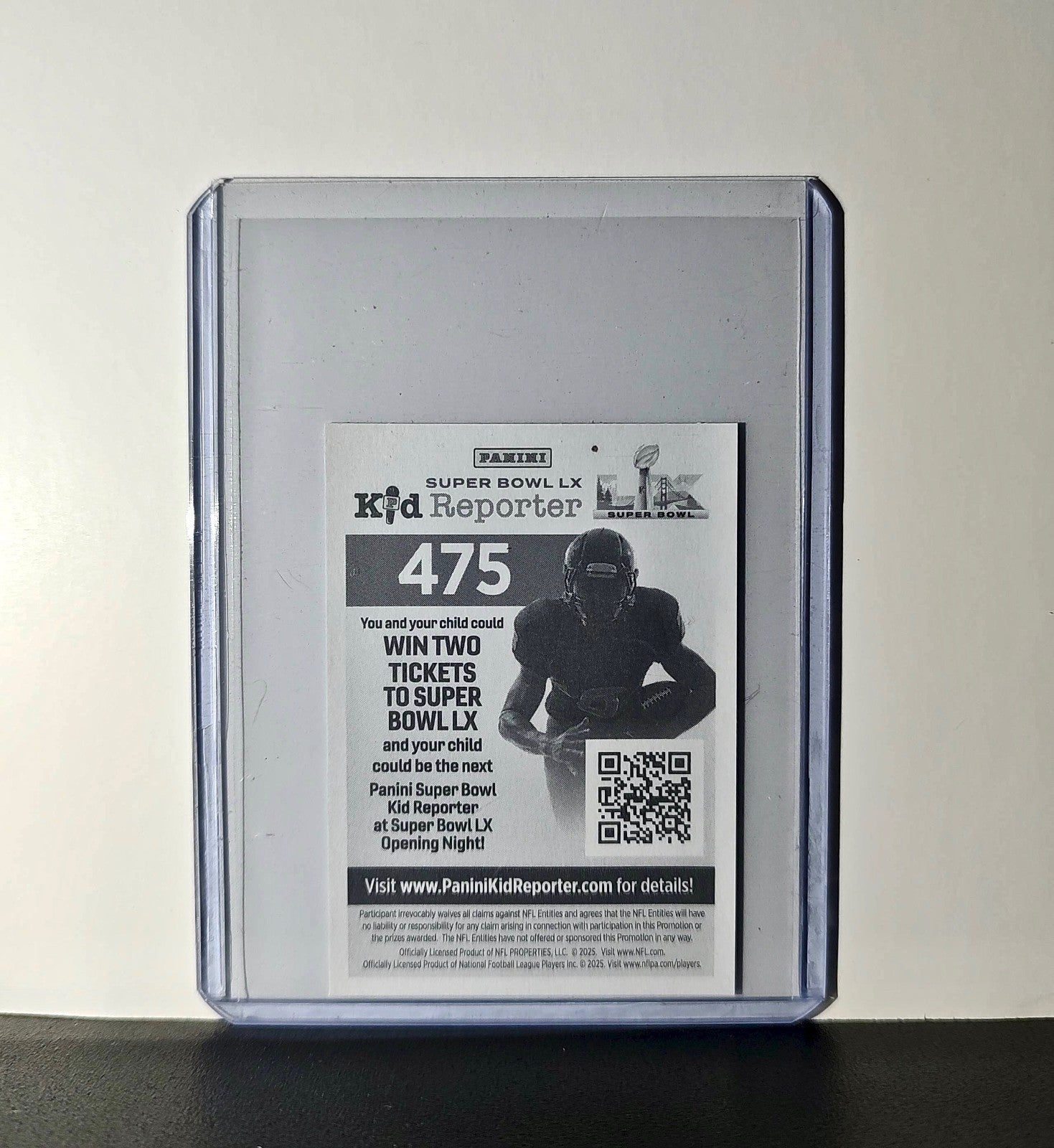 Bucky Irving 2025 Panini NFL #475 Foil Sticker Buccaneers