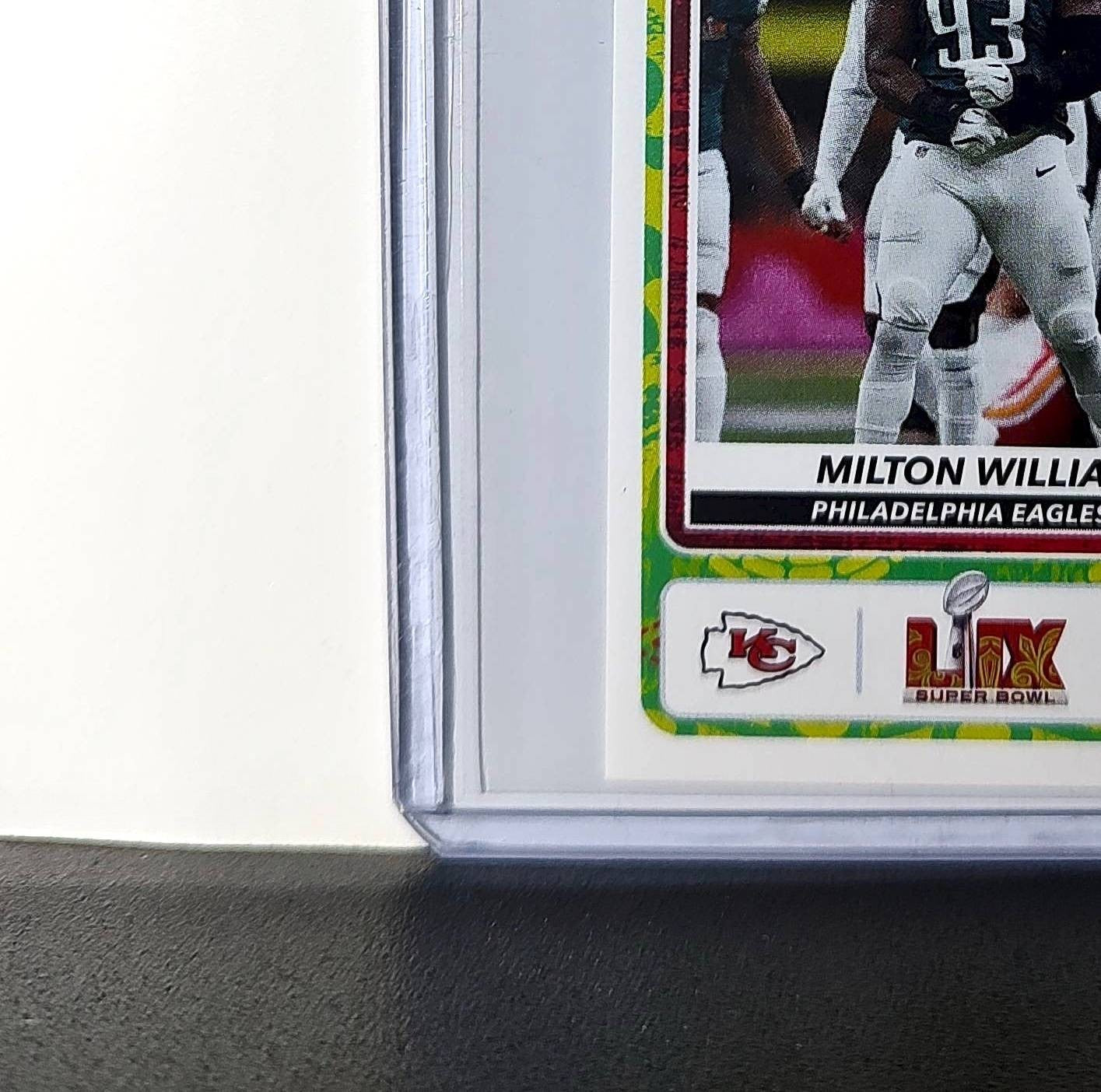 Milton Williams 2025 Panini NFL Super Bowl LIV #34 Sticker