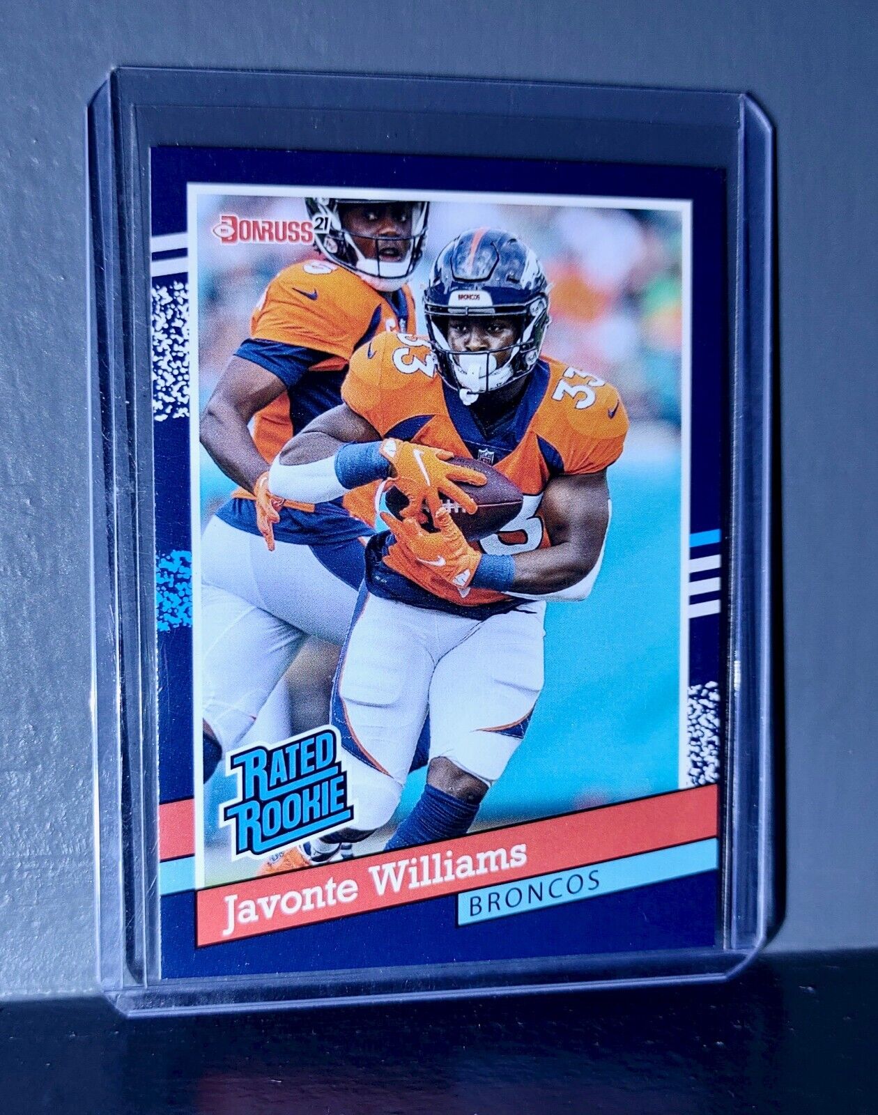 Javonte Williams 2021 Panini NFL Rated Rookie Retro #15 Rookie Card 1/2231