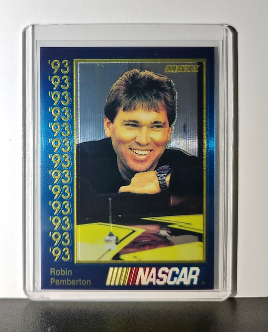 Robin Pemberton 1993 Maxx Premier Plus Racing #131 NASCAR Card SABCO Racing