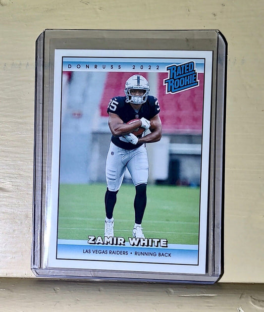 Zamir White 2022 NFL Panini #33 Rated Rookie Retro Football Card 1/4094 1/4094