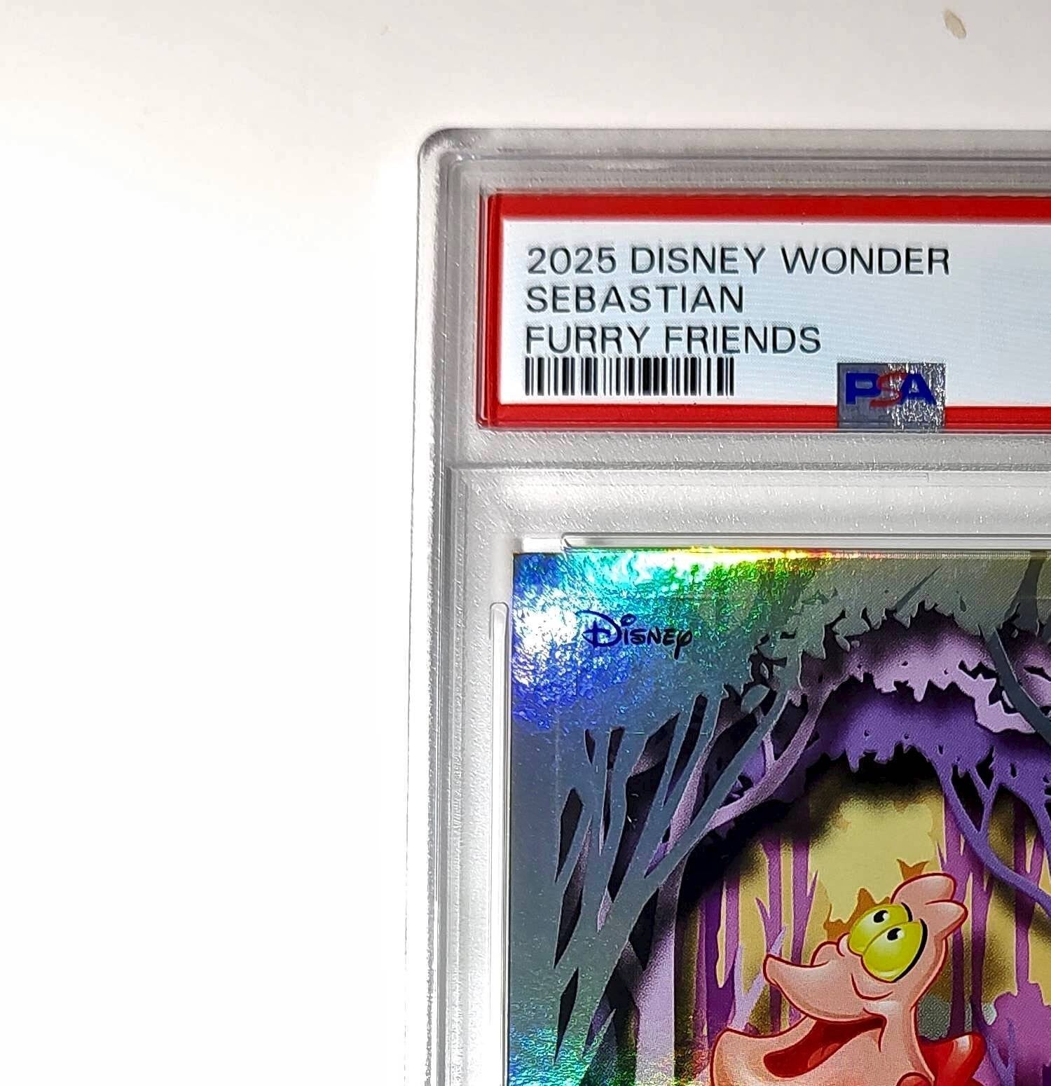 Sebastian 2025 Topps Disney #FF-10 Furry Friends Card The Little Mermaid PSA 9