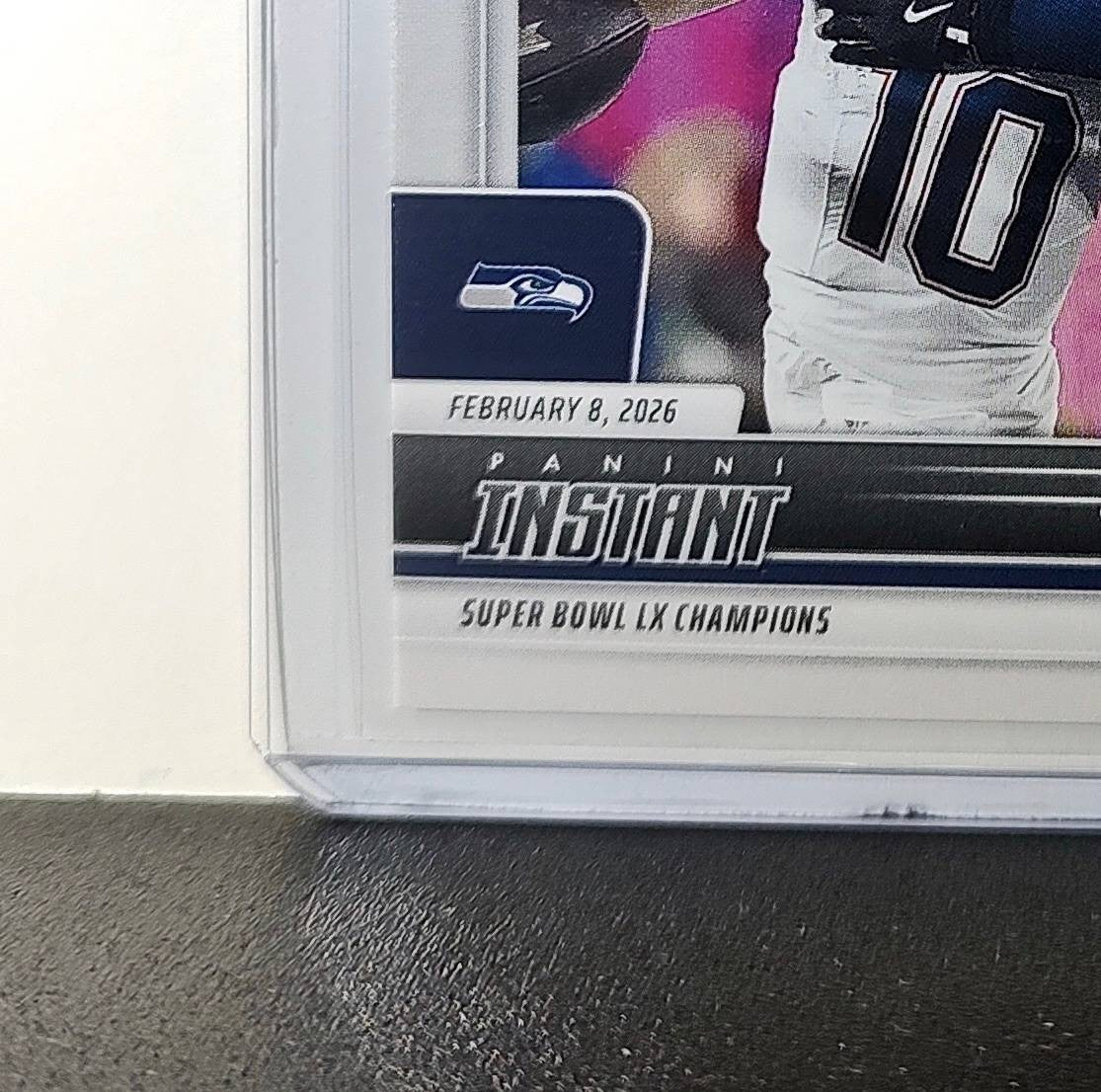 Ernest Jones 2026 Panini NFL Super Bowl LIX Champions #20 Card Seattle Seahawks