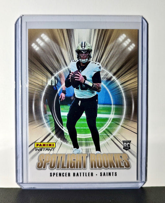 Spencer Rattler Rookie 2024 Panini Spotlight Rookies NFL #5 Saints 1 of 1426