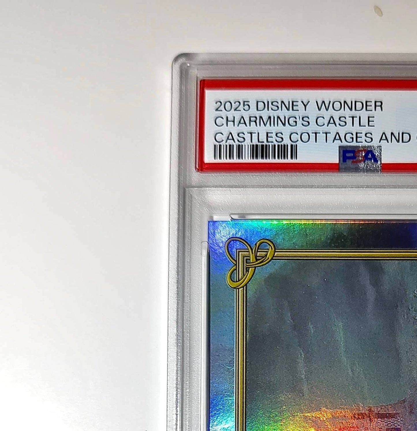 Prince Charming's Castle 2025 Topps Disney #C-4 Card Cinderella PSA 10