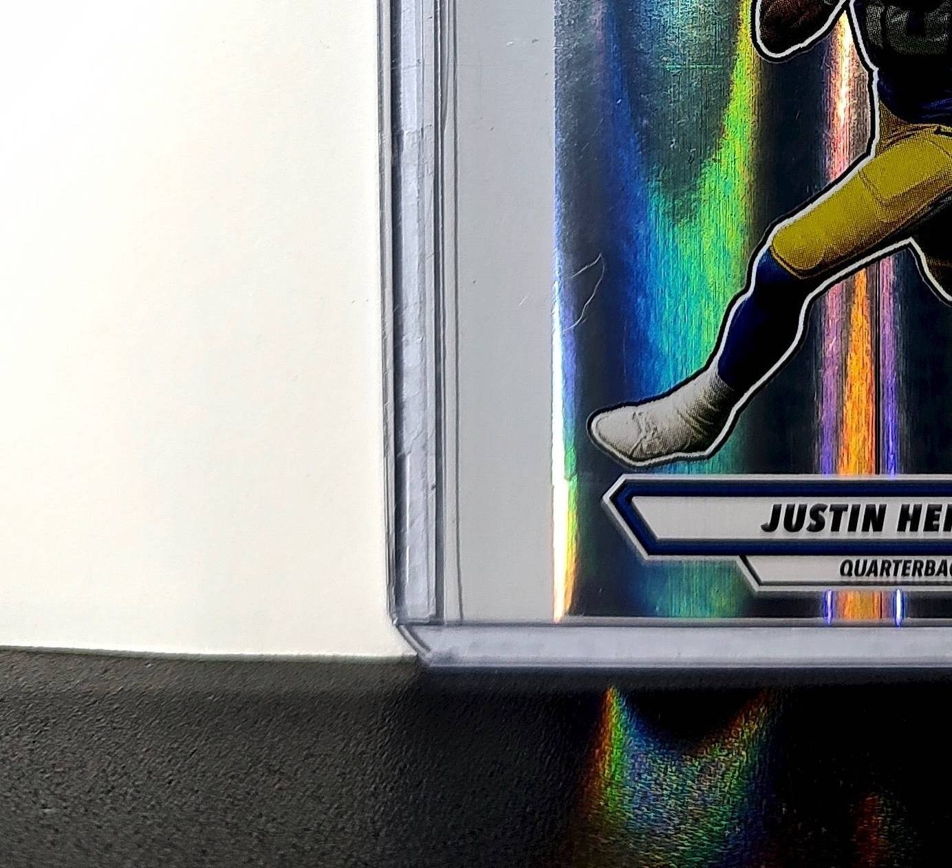Justin Herbert 2025 Panini NFL #293 Foil Sticker Chargers