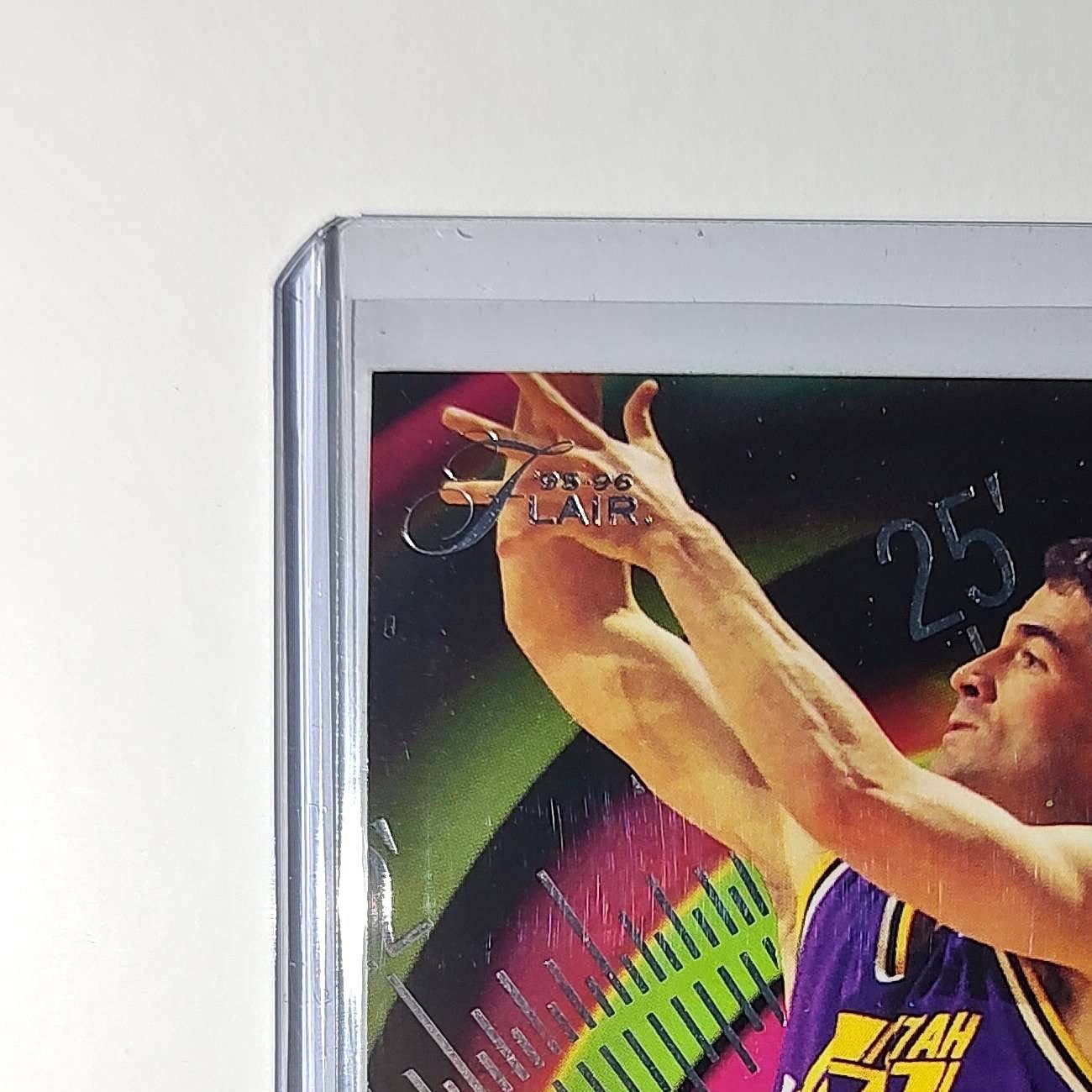 John Stockton 1995-96 Flair NBA #14 Perimeter Power Card