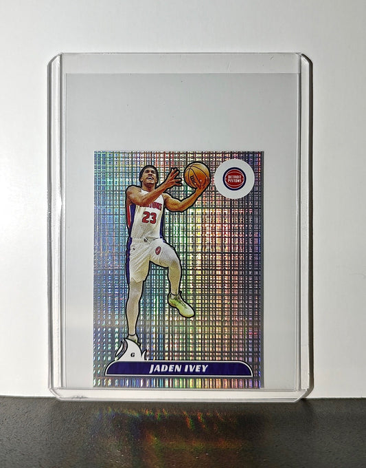 Jaden Ivey 2024-25 Panini NBA #186 Sticker Card Detroit Pistons