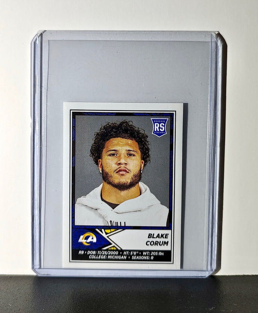 Blake Corum Rookie 2024 Panini NFL Sticker #518 Los Angeles Rams