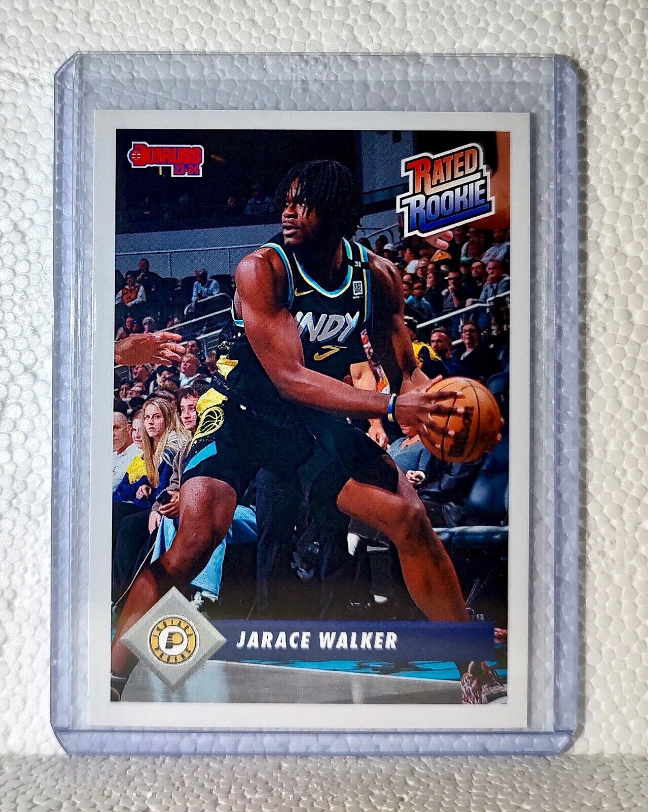 Jarace Walker 2023-24 Panini NBA #27 Rated Rookie Retro Card Pacers 1/715