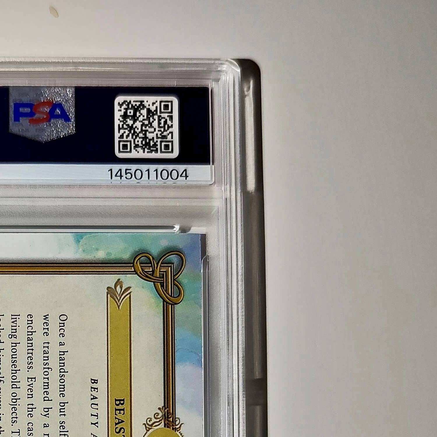 Beast's Castle 2025 Topps Disney #C-9 Card Beauty and the Beast PSA 9