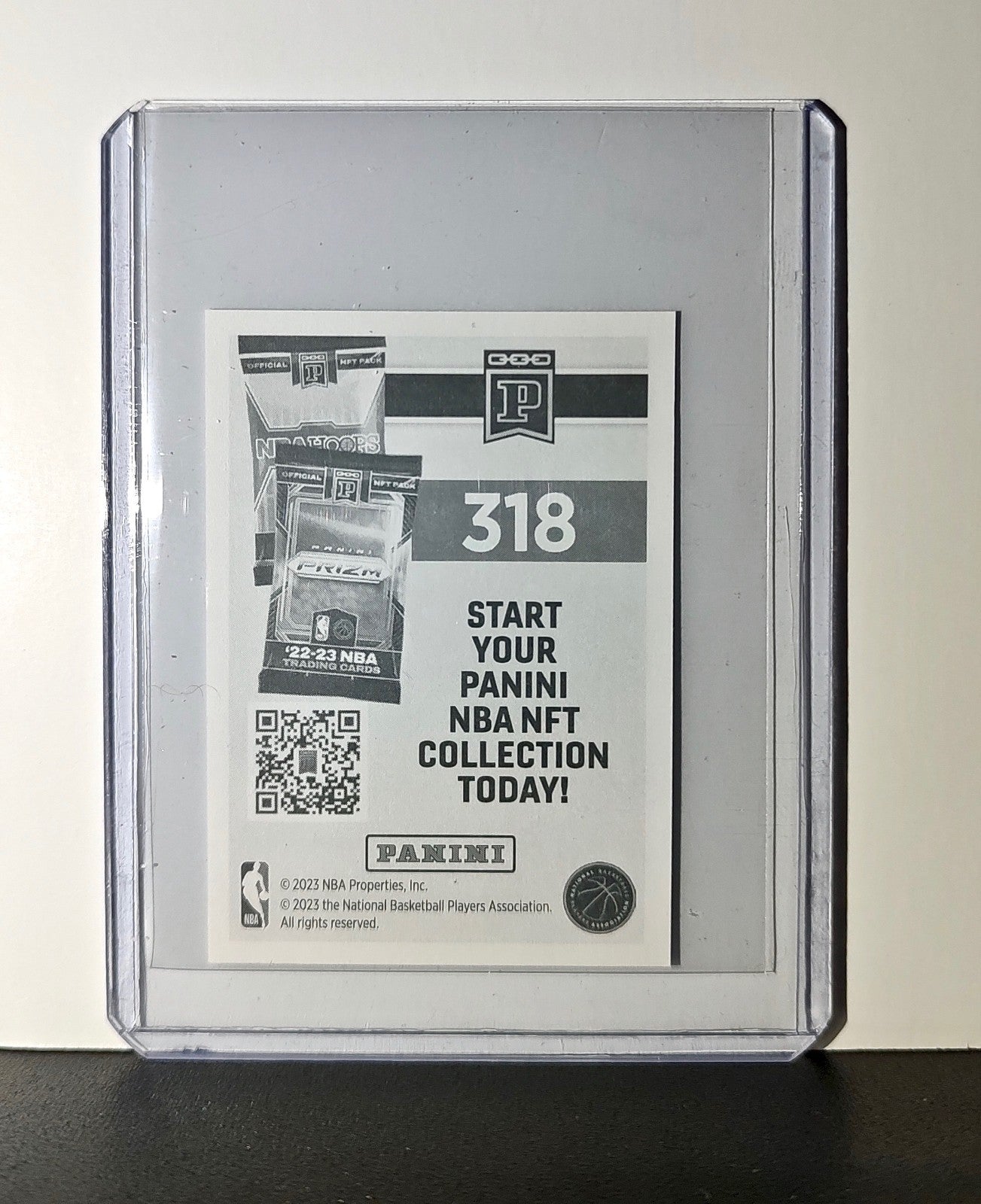 Peyton Watson 2023-24 Panini NBA #318 Sticker Denver Nuggets