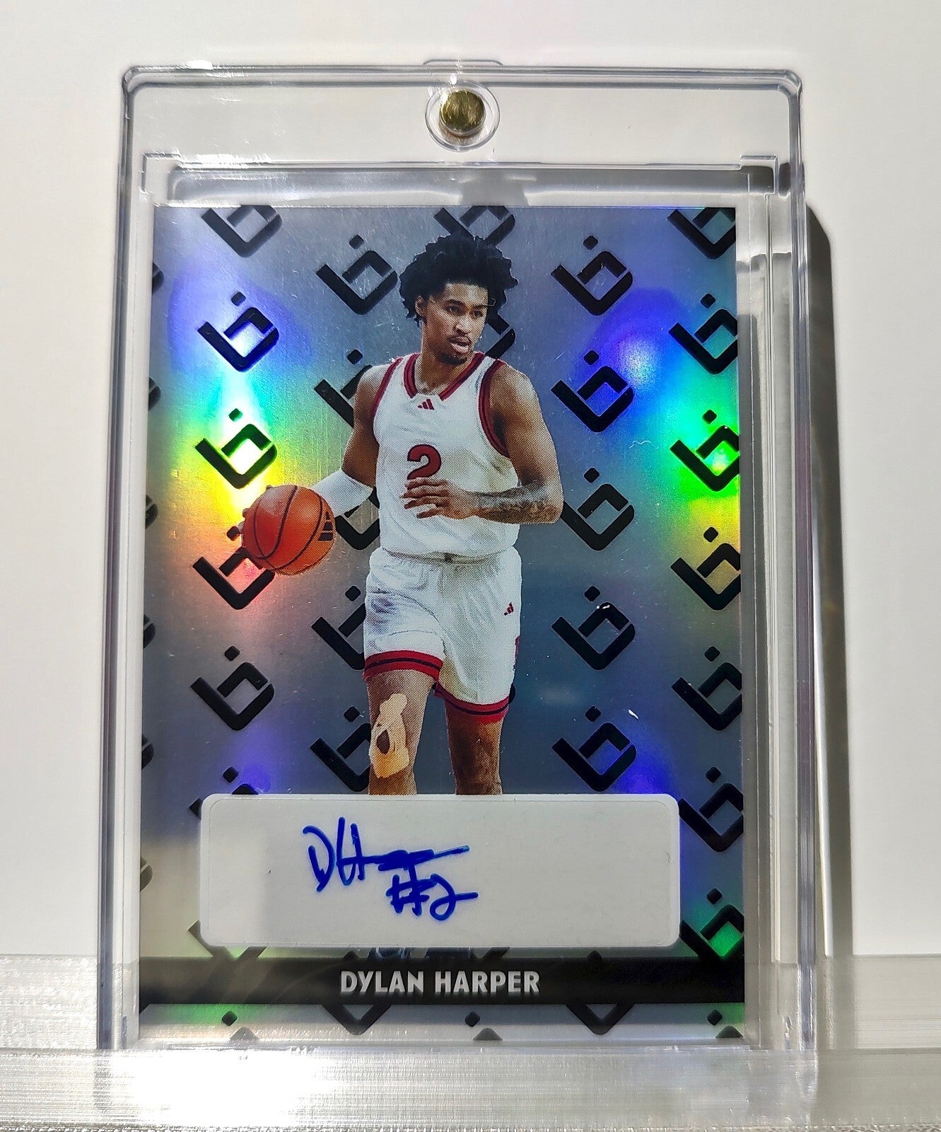 Dylan Harper Autograph 2025 Leaf #BILA-DH1 Signed Basketball Card 205/597