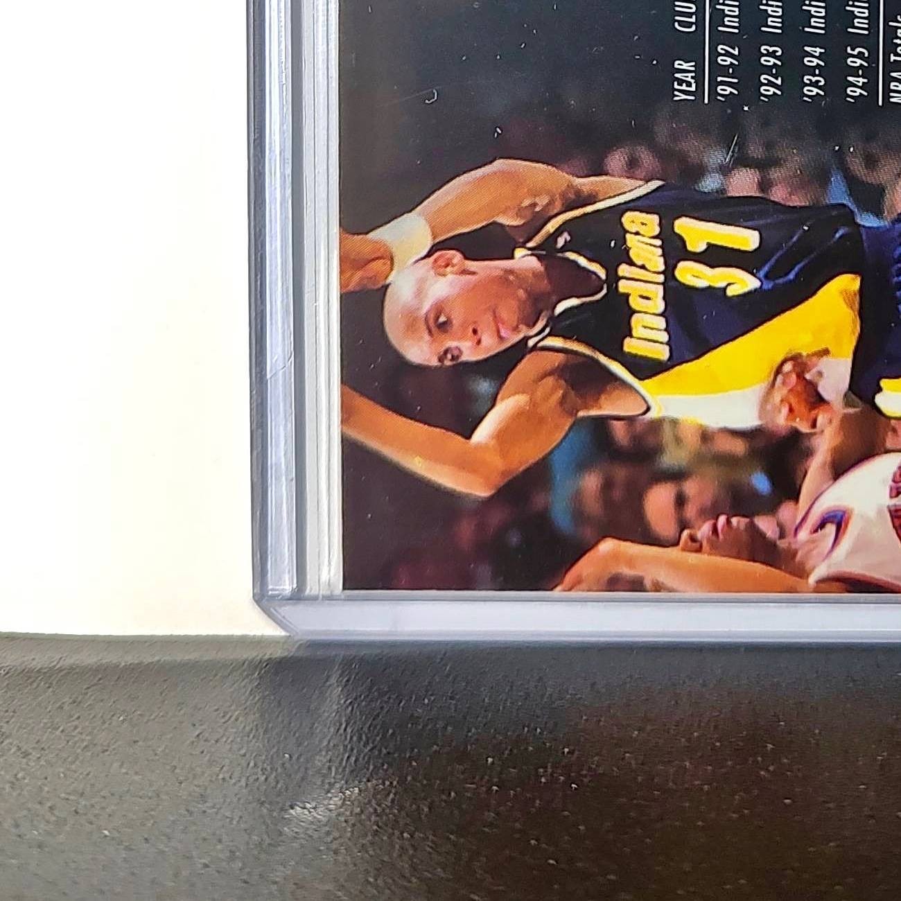 Reggie Miller 1995-96 Flair NBA #58 Card Indiana Pacers