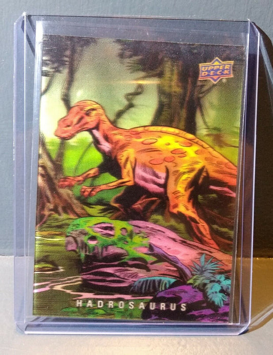 2015 Upper Deck Dinosaurs 3-D Lenticular Hadrosaurus #11 Trading Card