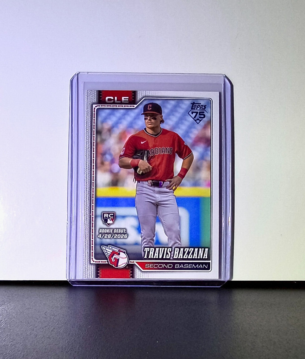 Travis Bazzana Rookie 2026 Topps Update MLB #US278 Card Cleveland Guardians