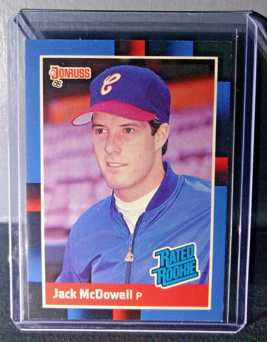 1988 Jack McDowell Donruss Rated Rookie #47 Baseball Card