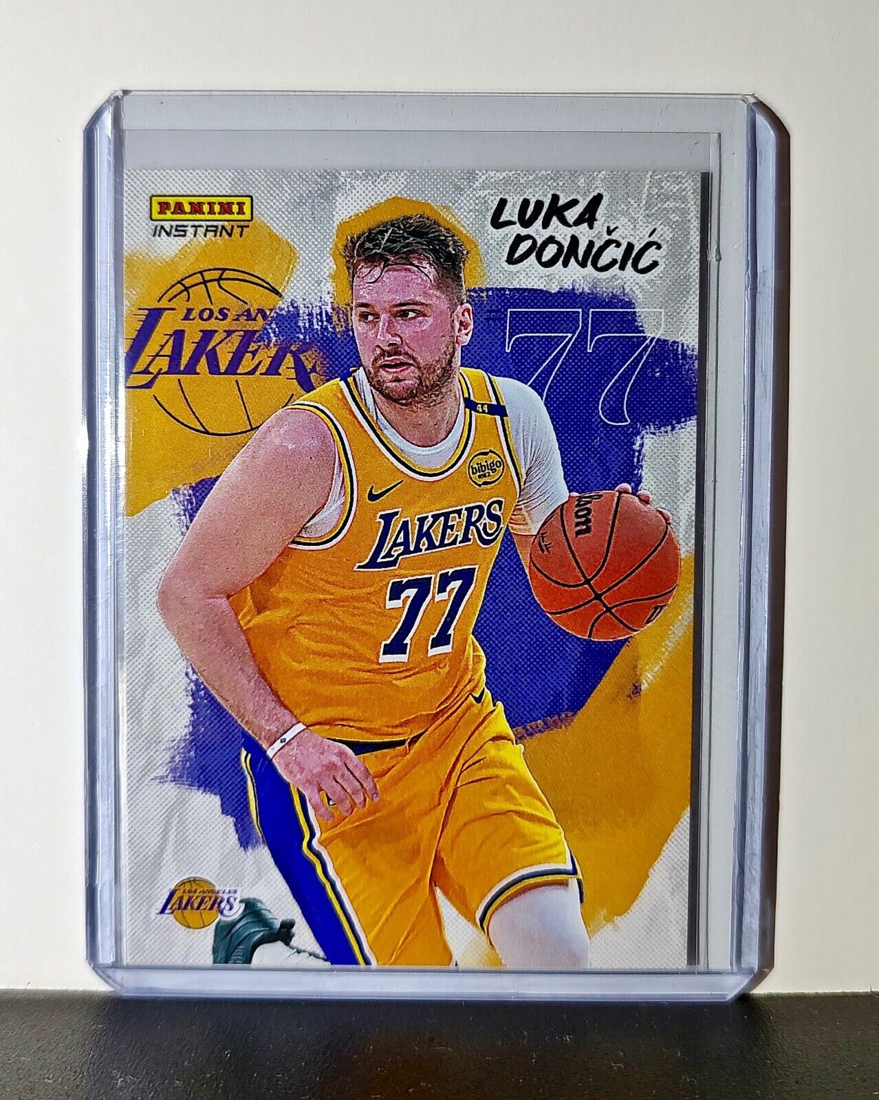 Luka Doncic Los Angeles Lakers Debut Panini NBA #LD-LAL Card 1 of 14914