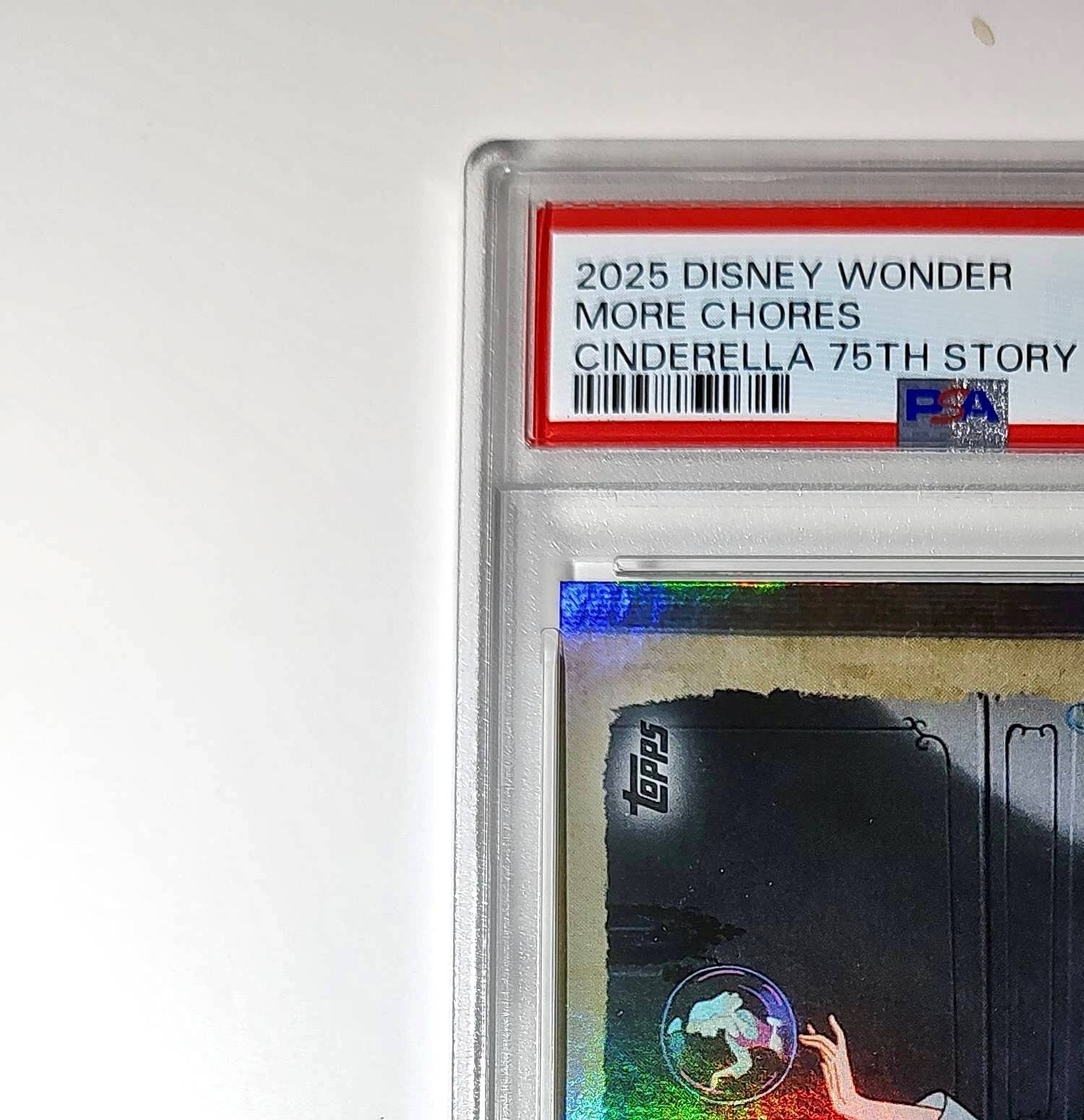 More chores: oh sing, sweet nightingale 2025 Topps Disney #C75-7 PSA 9