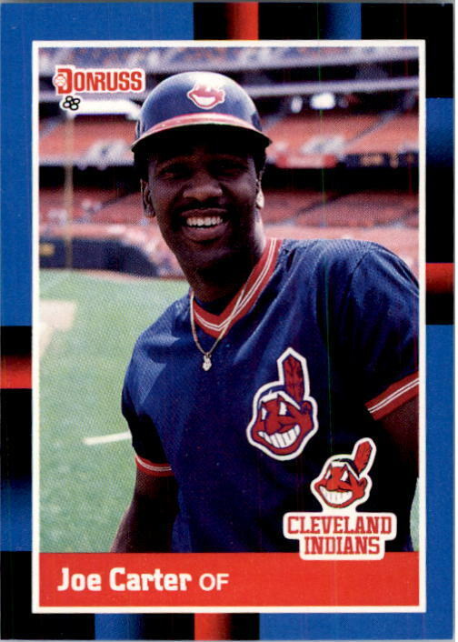 1988 Joe Carter Donruss Baseball Card #254