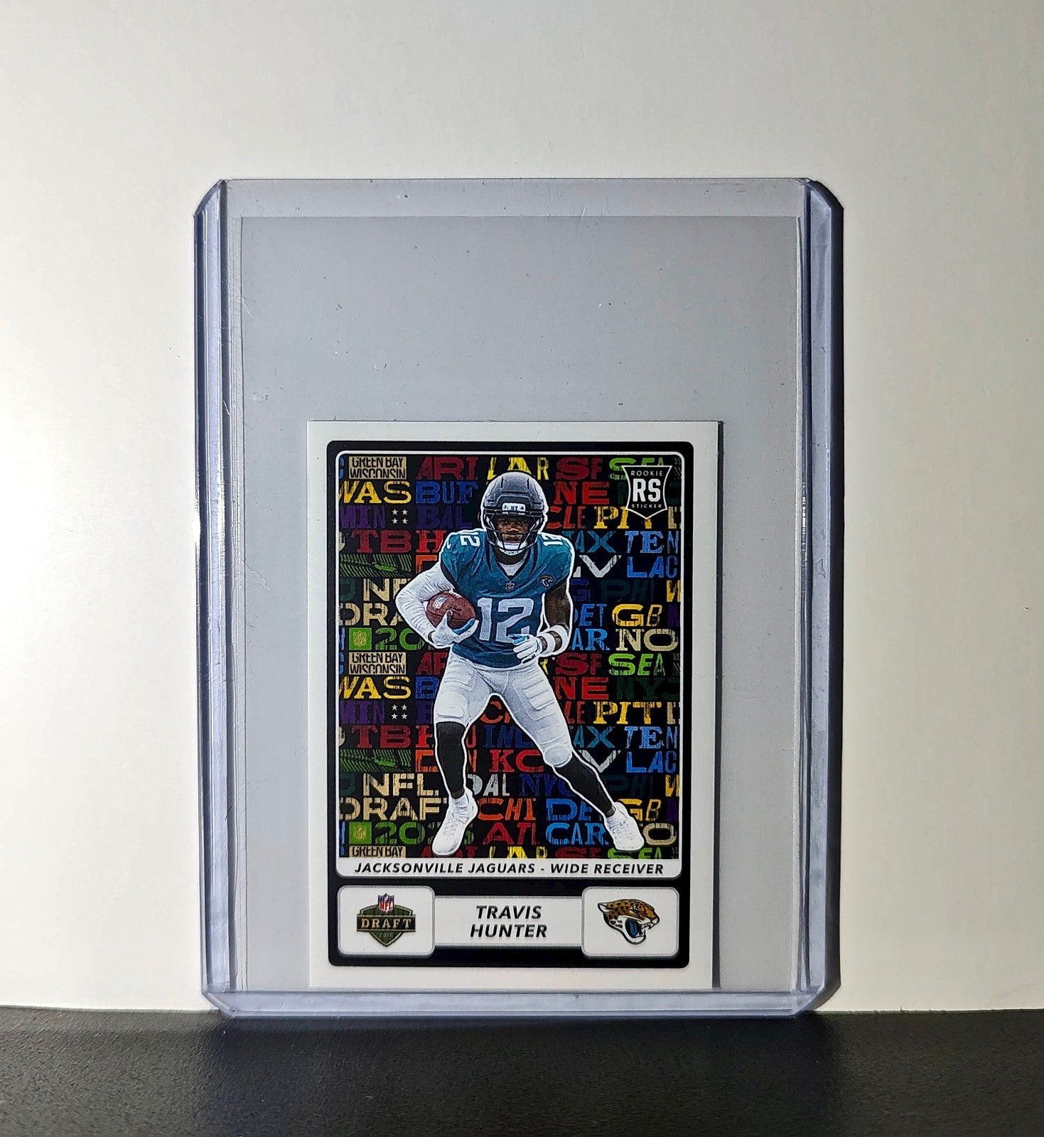Travis Hunter Rookie 2025 Panini NFL #551 Draft Sticker Jaguars