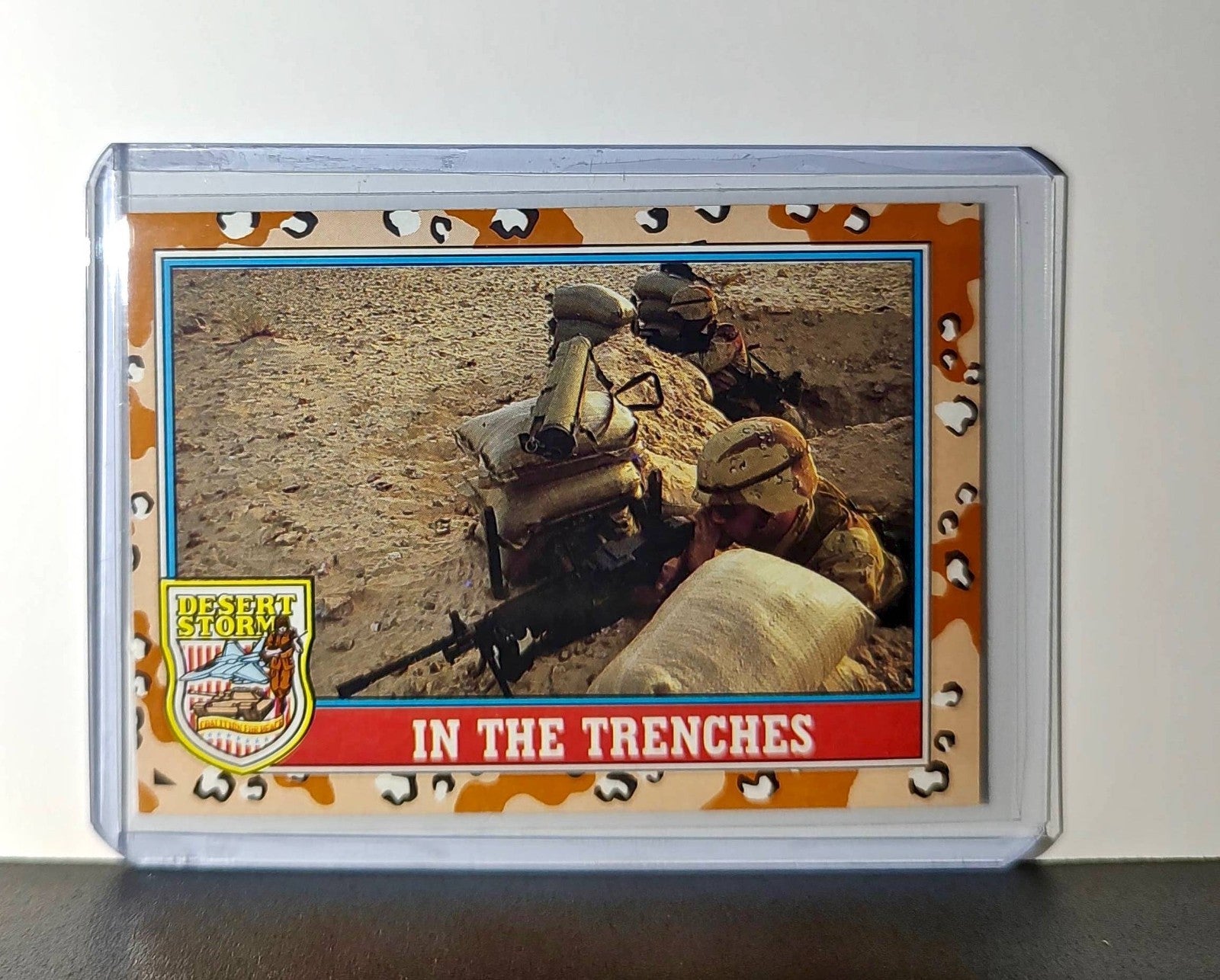 In the Trenches 1991 Topps Desert Storm #169 Card