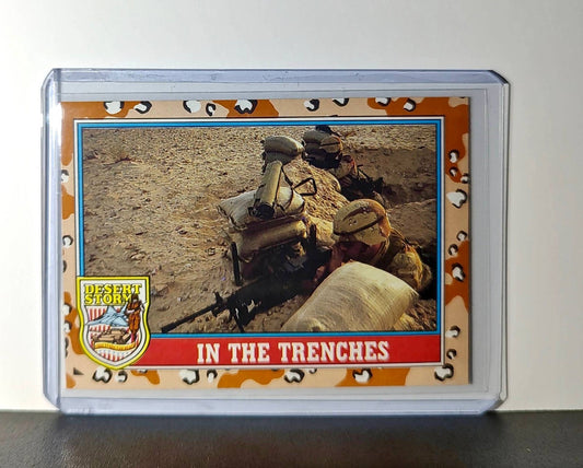 In the Trenches 1991 Topps Desert Storm #169 Card
