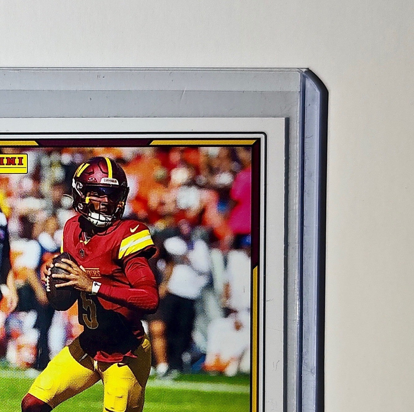 Jayden Daniels 2025 Panini NFL #1 Sticker Card Washington Commanders