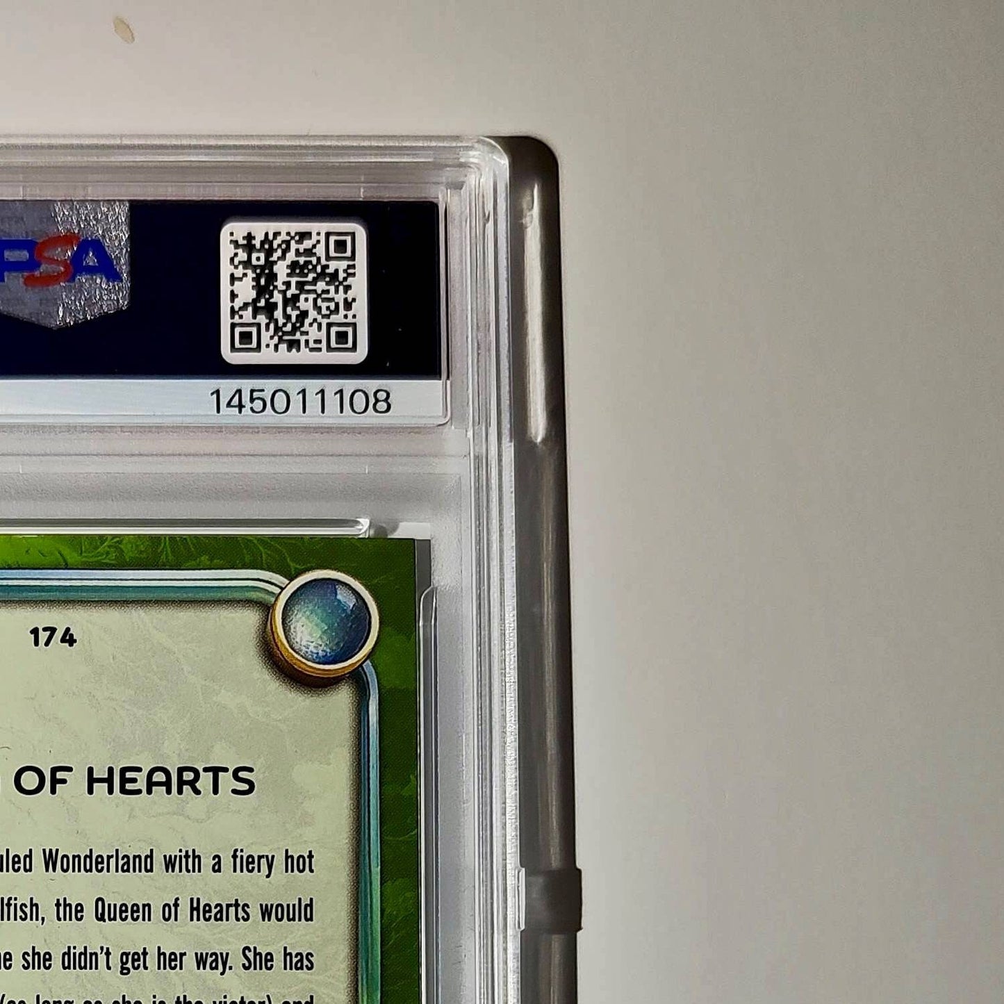 Queen of Hearts 2025 Topps Disney Wonder #174 Card Alice in Wonderland PSA 10