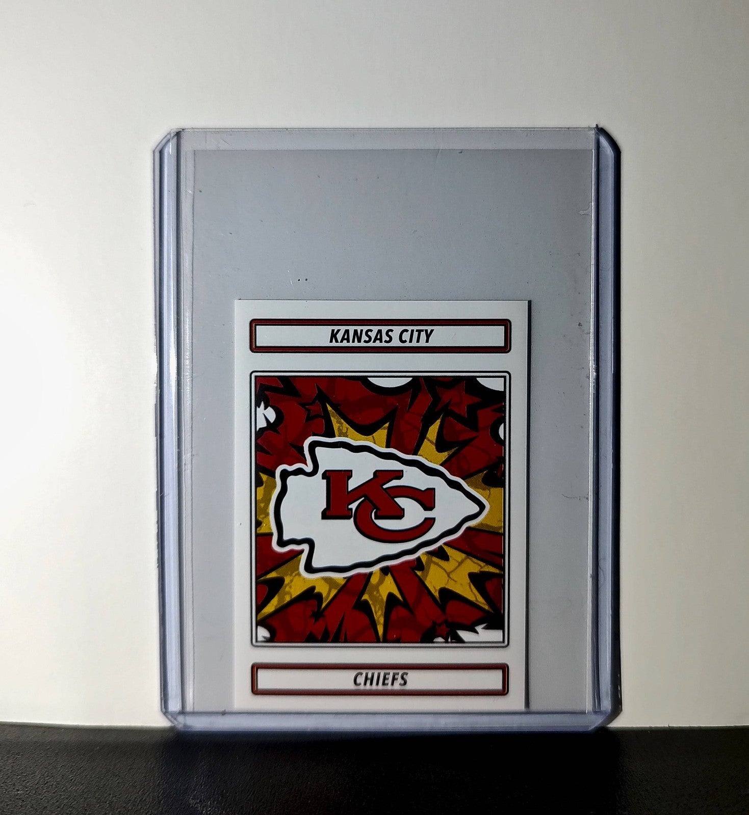 Kansas City Chiefs Logo 2025 Panini NFL #262 Sticker