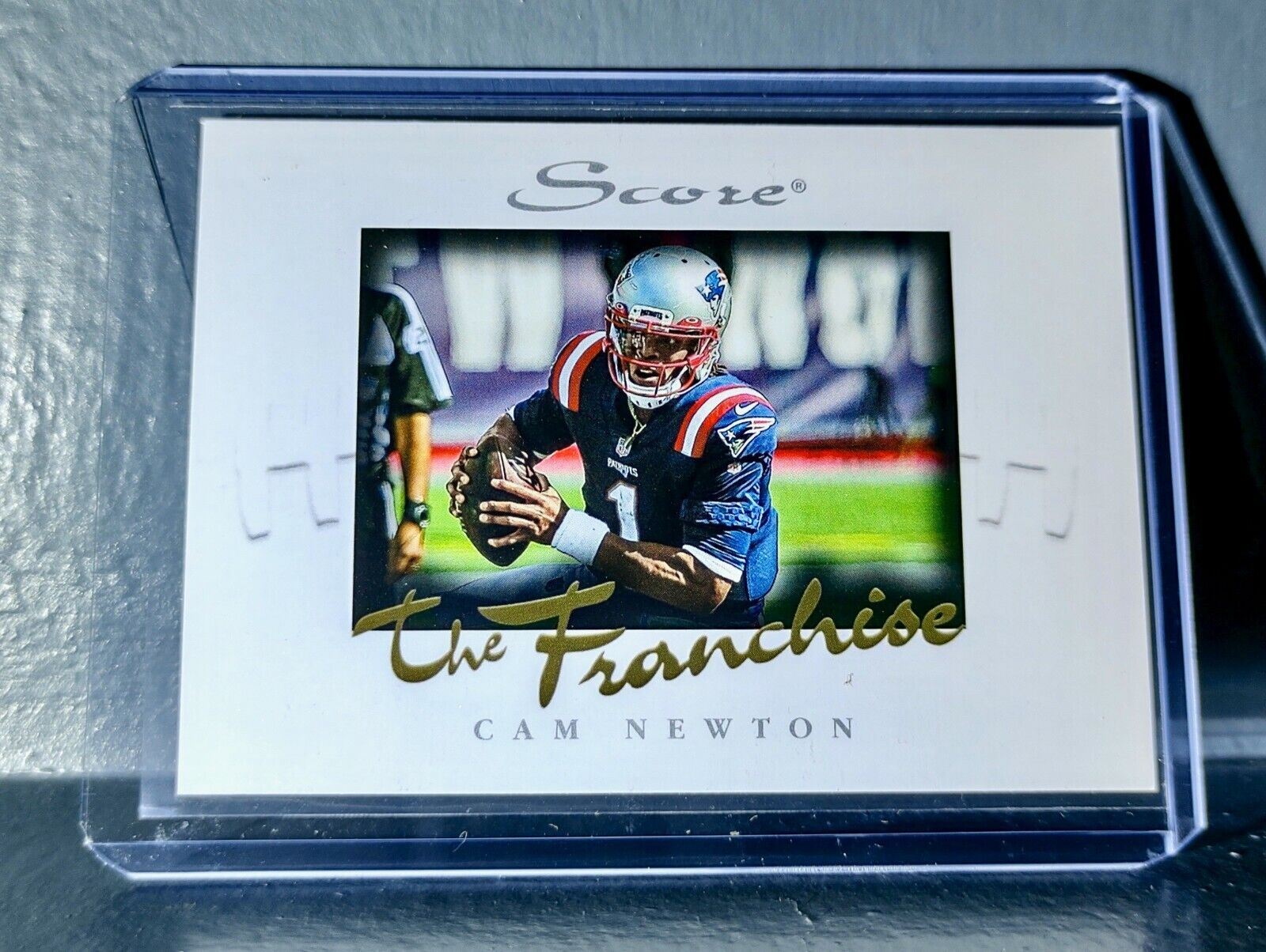 Cam Newton 2020 Panini NFL Instant Score The Franchise #17 Card 1/1251