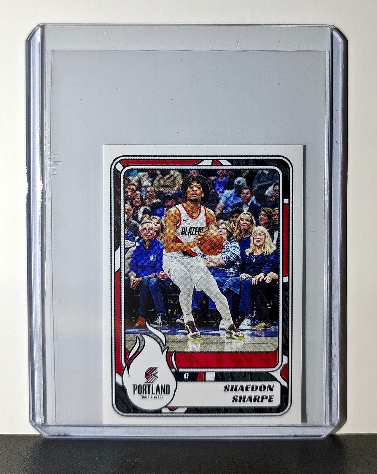 Shaedon Sharpe 2024-25 Panini NBA #439 Sticker Portland Trail Blazers